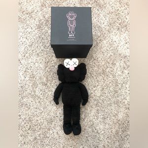 KAWS BFF black plushy Medium size